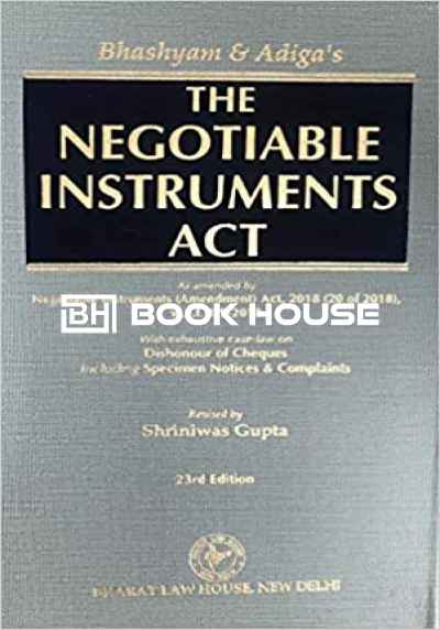 The Negotiable Instruments Act